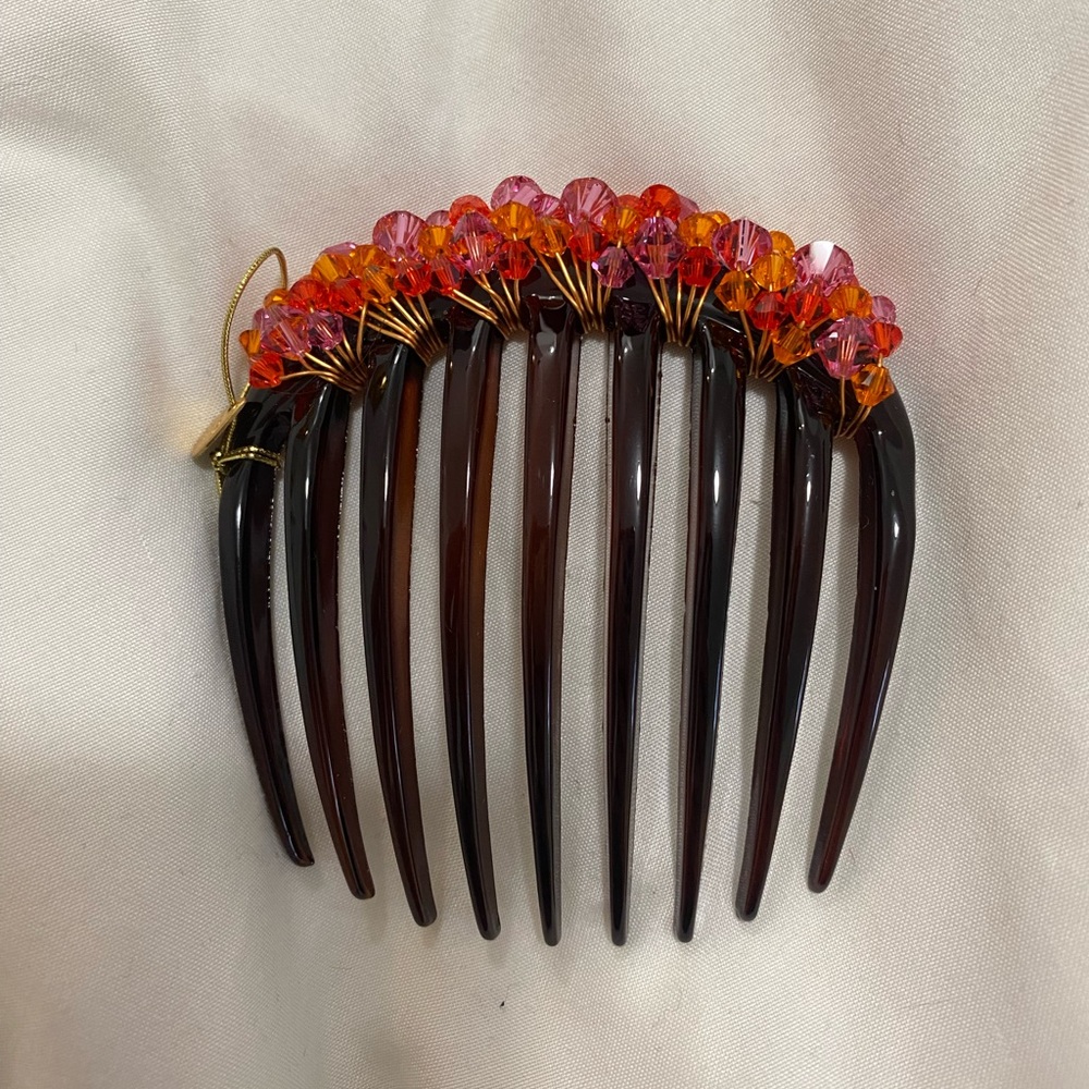 Colette Malouf Crystal Hair Comb